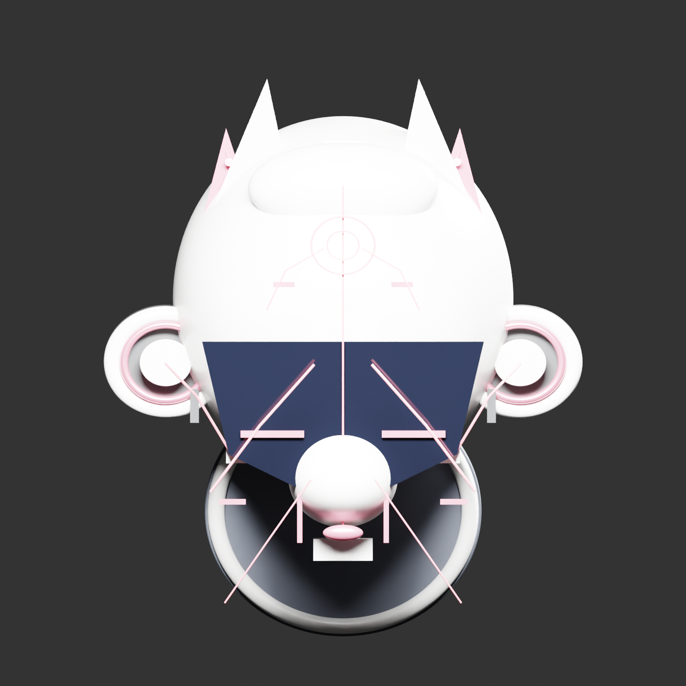 Anteprima Astro Kitsune Mask